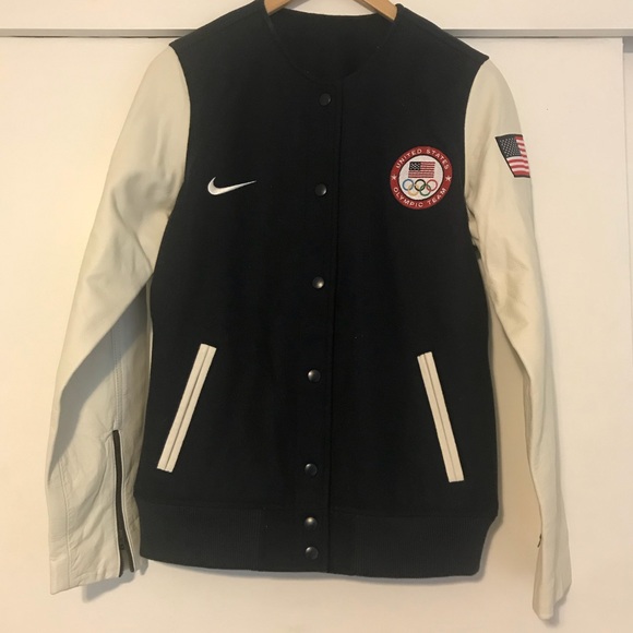 nike letterman jacket